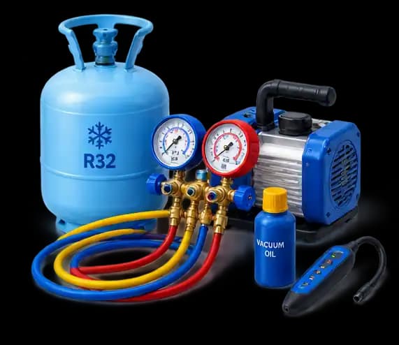 AC Gas & Refrigerant