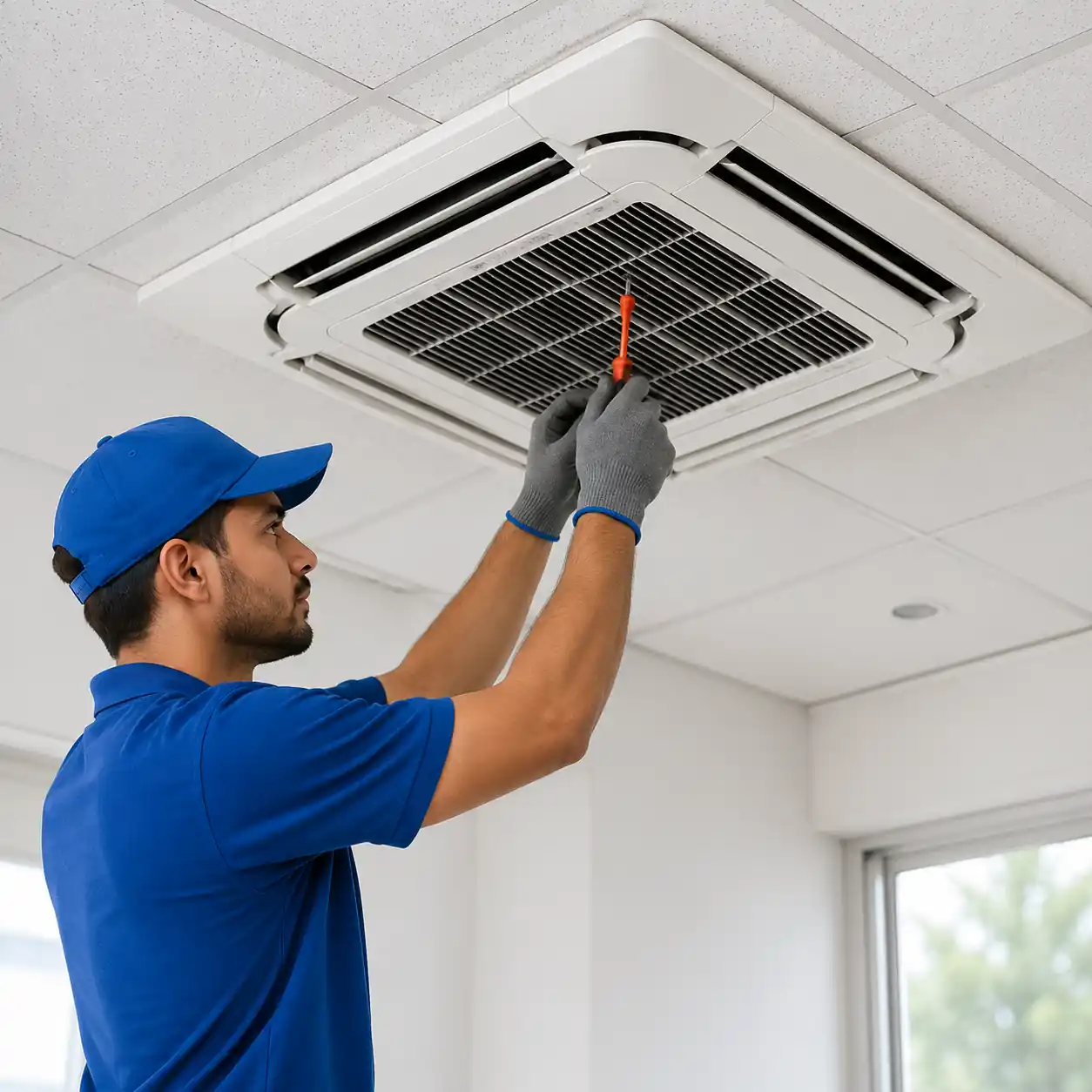 Cassette AC air conditioner