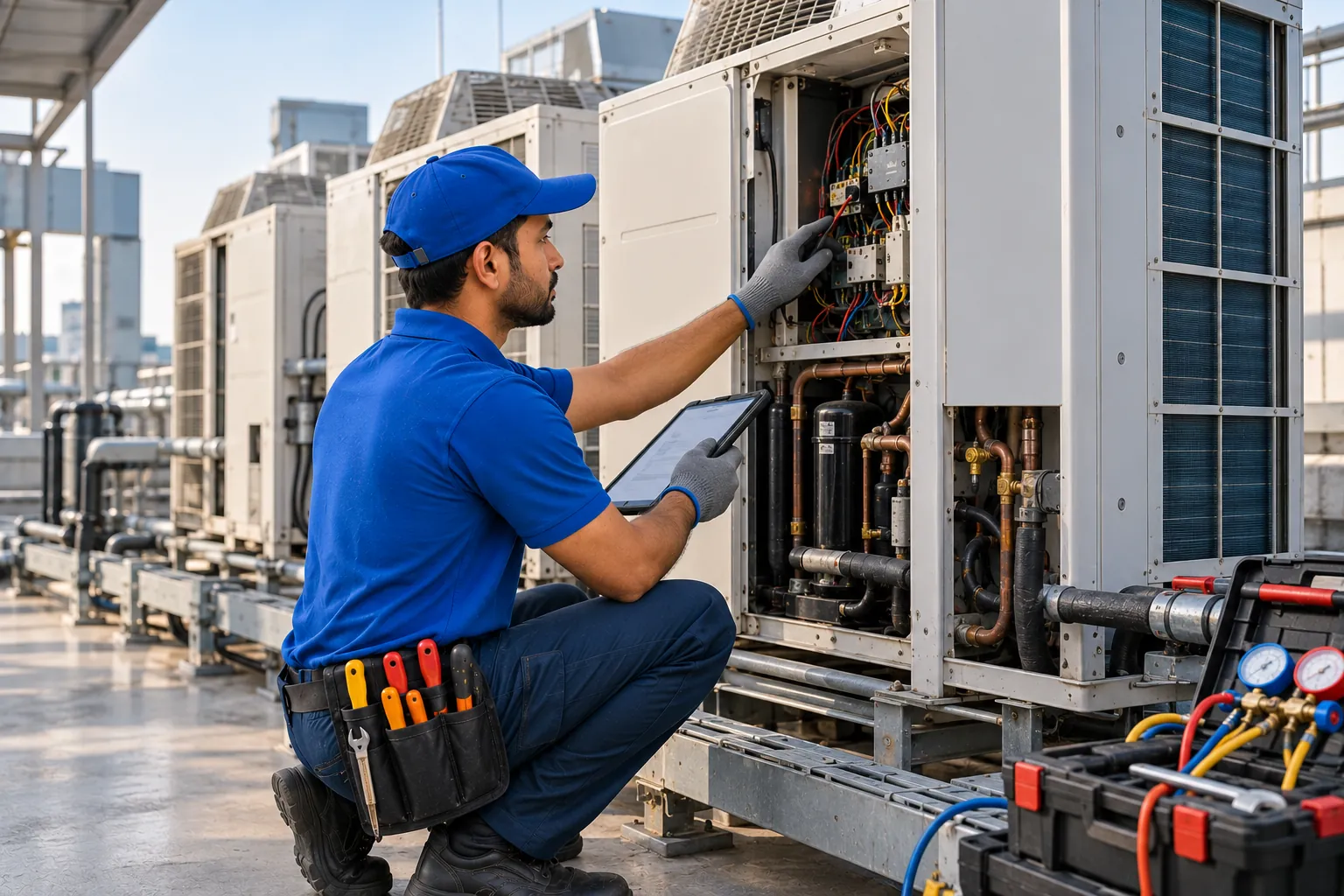 AC AMC (Annual Maintenance Contract) in Bhubaneswar & Odisha by Paras Refrigeration technicians