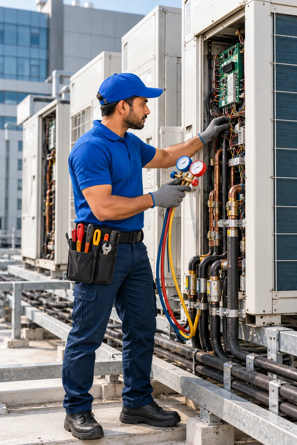 VRV System Installation & Service in Bhubaneswar & Odisha by Paras Refrigeration technicians